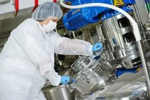 contract chemical manufacturing line